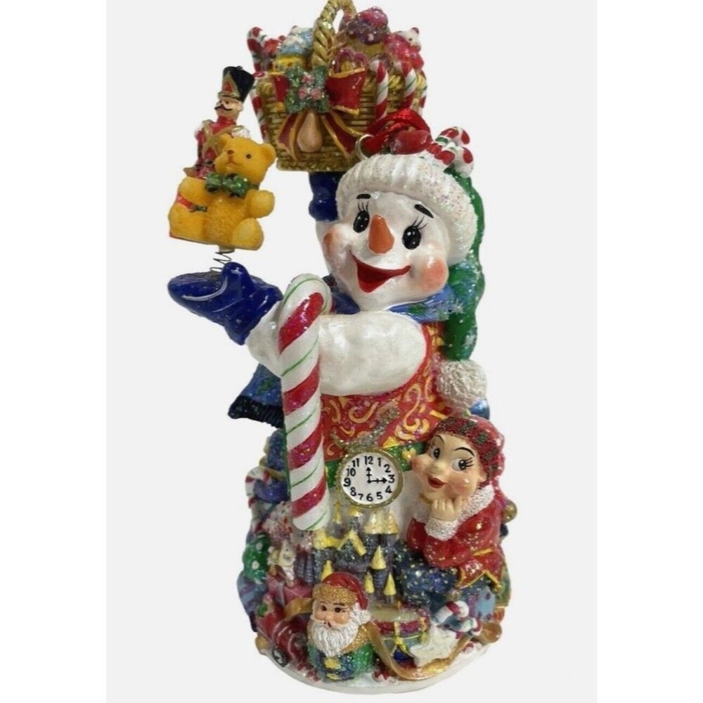 Christopher Radko Ornament Snowman Frosty Gifts Galore  2001 NWT in box